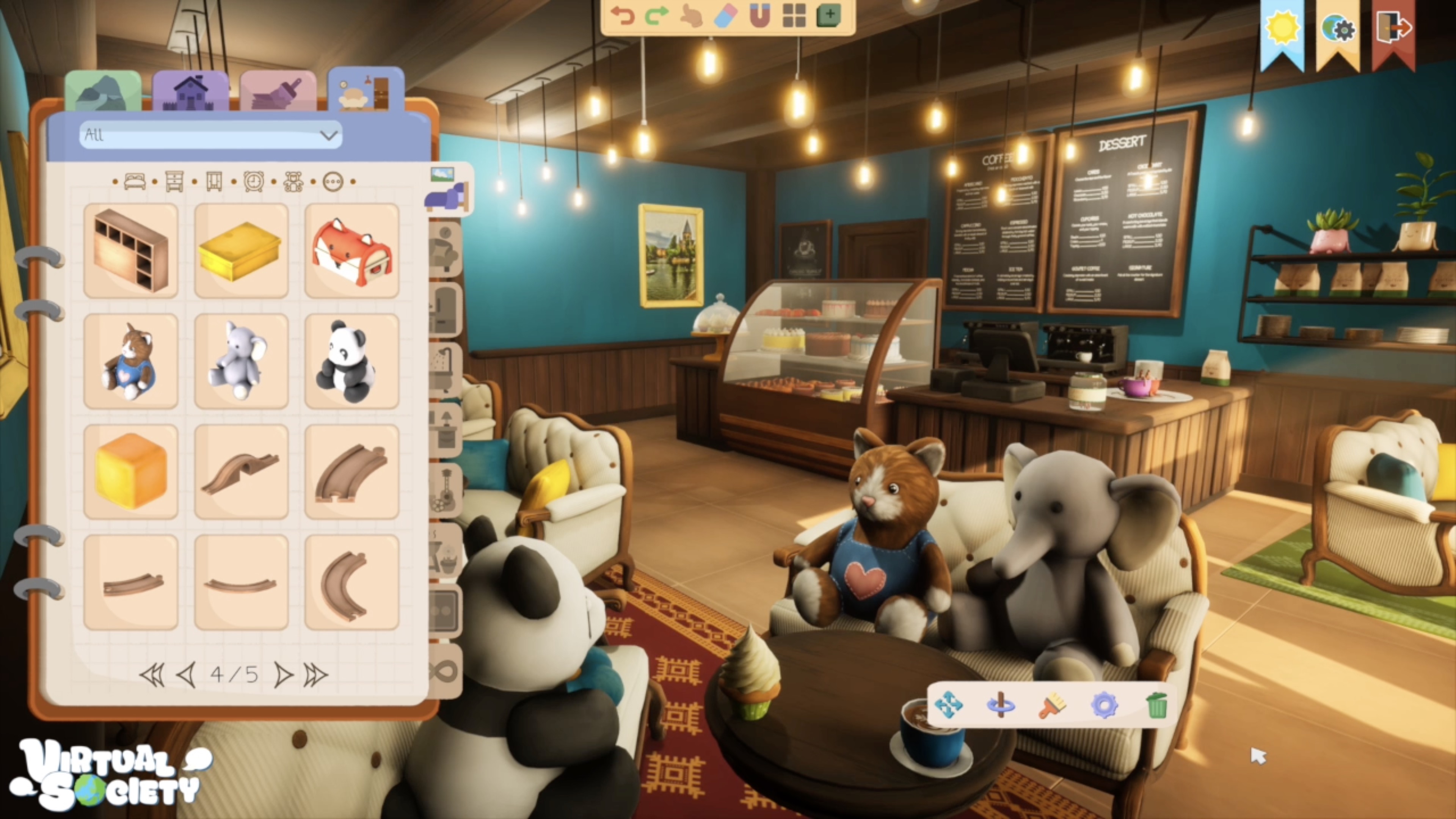 virtualsociety screenshot